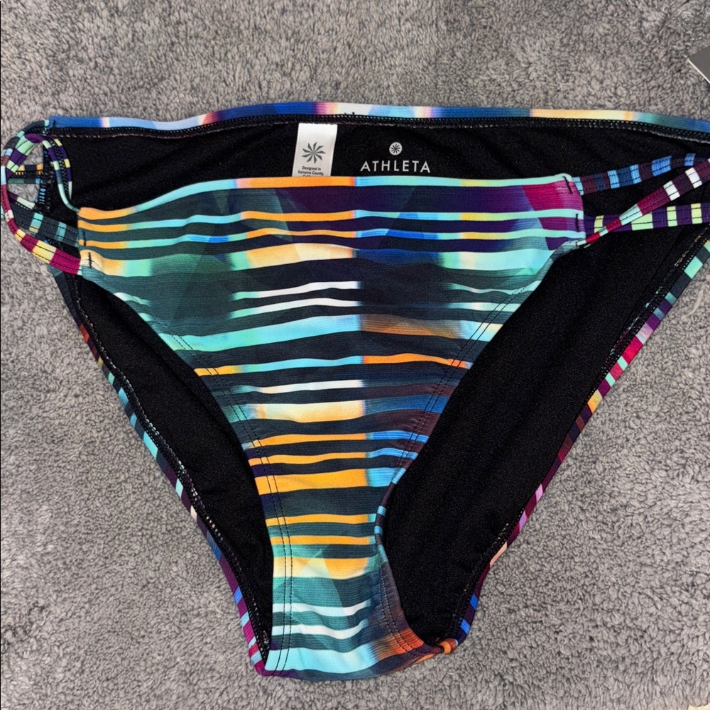 NWT Athleta Bikini Laser Beam’ nnbbbottoms.  Sz L - Picture 2 of 5